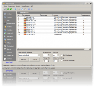 Netzwerk analysieren mit Free IP Tools