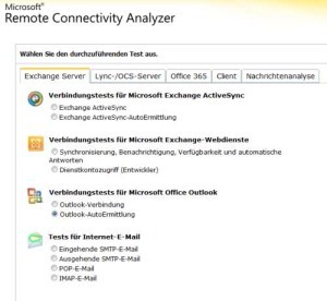 Remote Connectivity- Analyzer